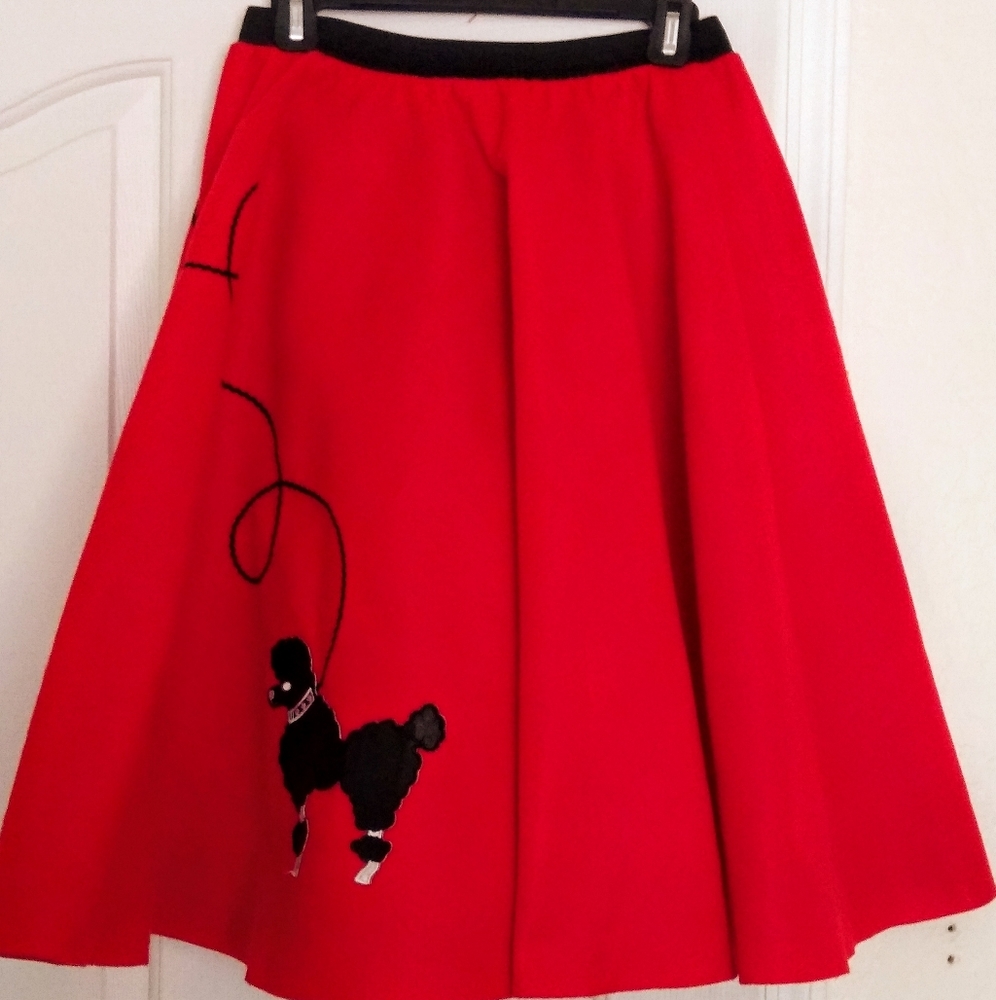 Hip hop 50s shop poodle skirt adult m/L